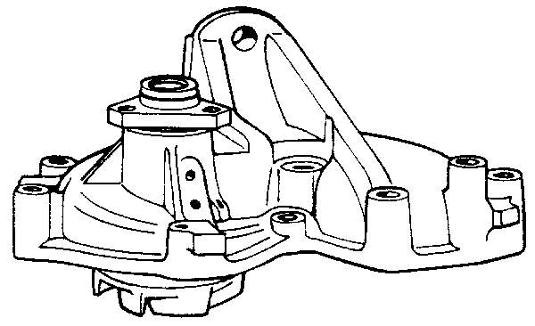 Bomba de água (bomba) de esfriamento Fiat/Alfa/Lancia 7693966 preço, a partir de 53,23 USD