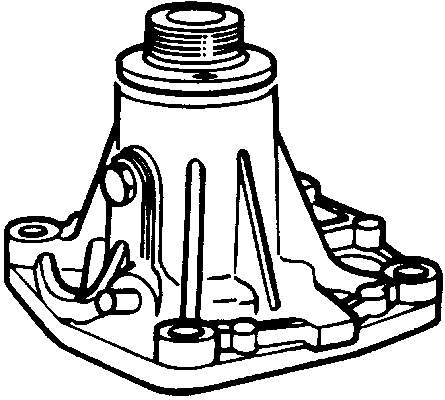 Bomba de água (bomba) de esfriamento para Alfa Romeo 33 907A