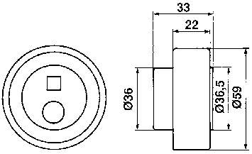  SKF VKM13100