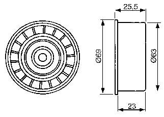 VKM25152 SKF