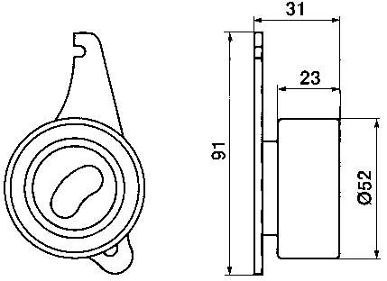 VKM74501 SKF