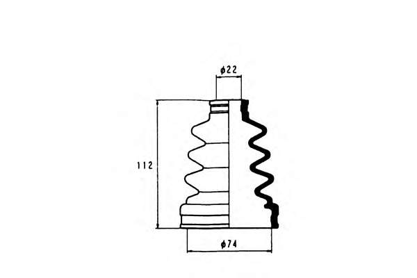 Bota de proteção interna de junta homocinética do semieixo dianteiro Pascal G67004PC preço, a partir de 12,45 USD