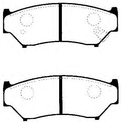 Sapatas do freio dianteiras de disco Brembo P79008 preço, a partir de 27,06 USD