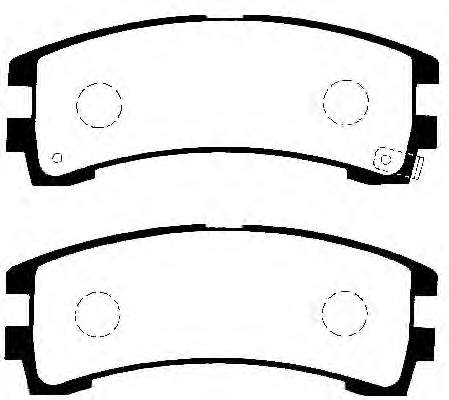 Sapatas do freio traseiras de disco Mintex MDB1220 preço, a partir de 23,19 USD