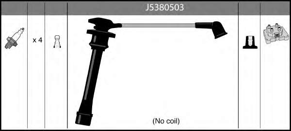 Compre 2750123A00 Hyundai/Kia Fios de alta voltagem, kit