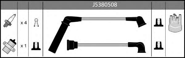 Fios de alta voltagem, kit para Hyundai H100  P