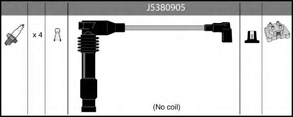 Fios de alta voltagem, kit Japan Parts ICW05 preço, a partir de 32,63 USD