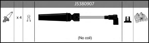 346038 VALEO Fios de alta voltagem, kit