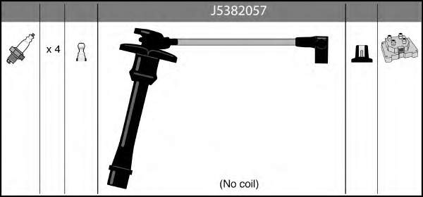 9008091127 Toyota Fios de alta voltagem, kit