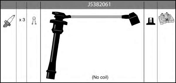Fios de alta voltagem, kit 50074 Seiwa