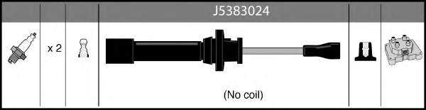 530191 Maxgear Fios de alta voltagem, kit
