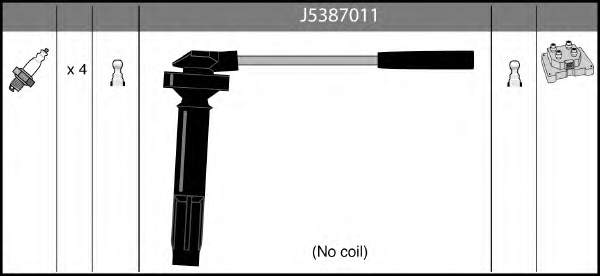 83238 FAE Fios de alta voltagem, kit