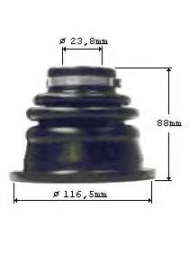 Bota de proteção interna esquerda de junta homocinética do semieixo dianteiro Renault (RVI) 7701464129 preço, a partir de 18,53 USD