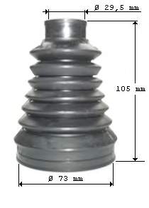 Bota de proteção externa direita de junta homocinética Cautex 030101 preço, a partir de 16,94 USD