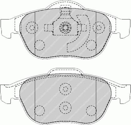 Sapatas do freio dianteiras de disco Renault (RVI) 410607716R preço, a partir de 31,34 USD