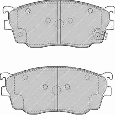 Sapatas do freio dianteiras de disco Mazda G1YC3328ZC preço, a partir de 29,60 USD