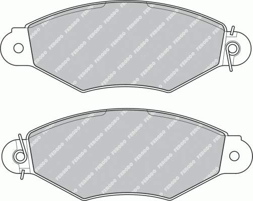 Sapatas do freio dianteiras de disco Renault (RVI) 7701209117 preço, a partir de 19,74 USD