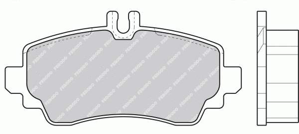 Sapatas do freio dianteiras de disco Mercedes A1684201320 preço, a partir de 29,94 USD
