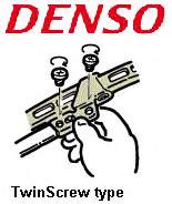 DR248 Denso Limpa-pára-brisas de vidro traseiro