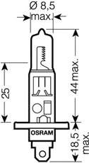 4050300479408 Osram Lâmpada halógena