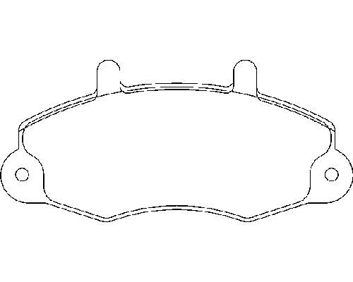 Sapatas do freio dianteiras de disco Ford AM93VX2K021A2A preço, a partir de 27,99 USD