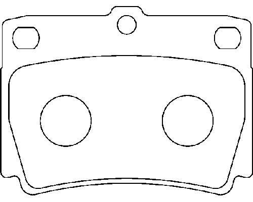Sapatas do freio traseiras de disco Mitsubishi MR307415 preço, a partir de 19,30 USD