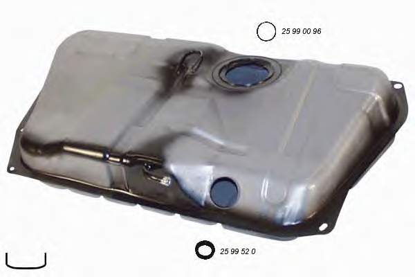 Tanque de combustível Ford Escort '95 AVL