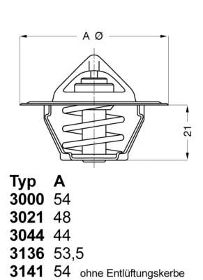 DTM82239 Denso Termostato