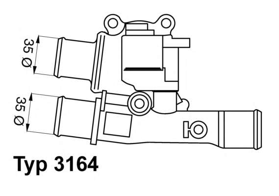 Termostato Fiat/Alfa/Lancia 46776218 preço, a partir de 35,99 USD