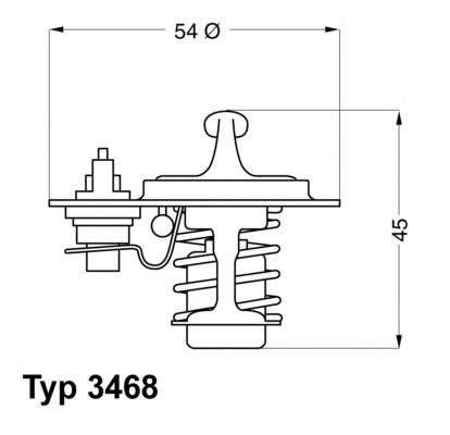Termostato Fiat/Alfa/Lancia 9616090180 preço, a partir de 16,16 USD