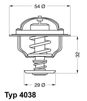 6542383 Ford Termostato