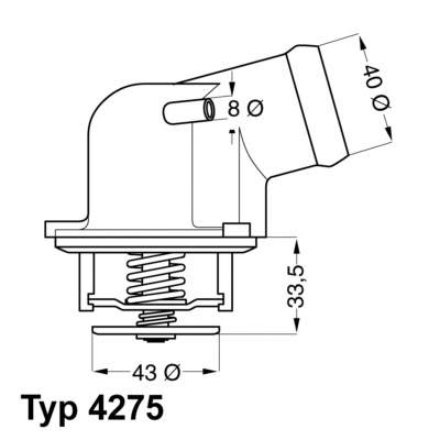 427587D Wahler Termostato