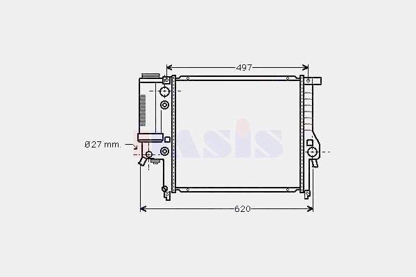 Radiador de esfriamento de motor HELLA 8MK376713124 preço, a partir de 113,47 USD