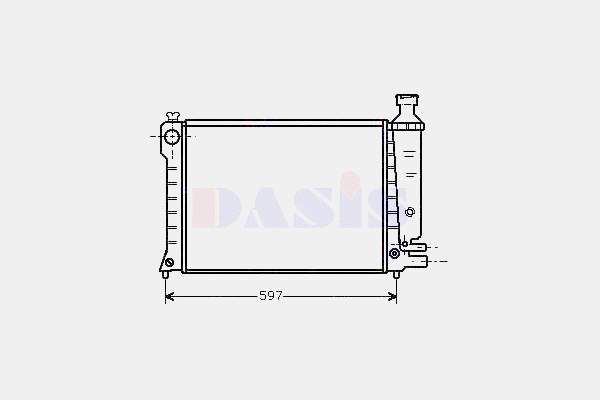 Radiador de esfriamento de motor Polcar 5765081 preço, a partir de 85,63 USD