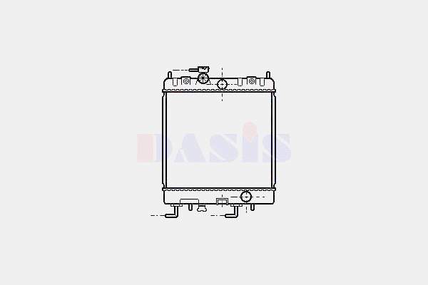 Radiador de esfriamento de motor Asam 32848 preço, a partir de 78,81 USD