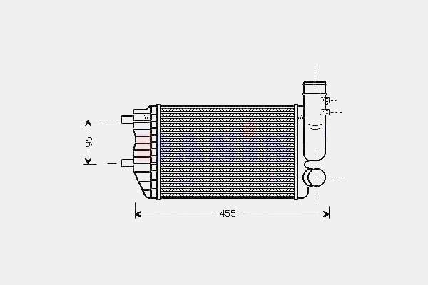 Radiador de intercooler Polcar 5702J81 preço, a partir de 85,88 USD