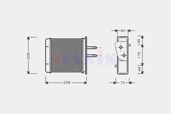 Radiador de forno (de aquecedor) Magneti Marelli 350218493000 preço, a partir de 20,03 USD
