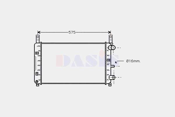 Compre 506220 NRF Radiador de esfriamento de motor