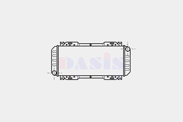 883956 VALEO Radiador de esfriamento de motor