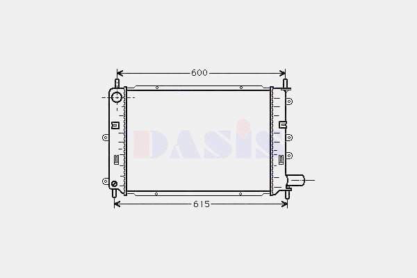 Radiador de esfriamento de motor VALEO 731300 preço, a partir de 63,85 USD