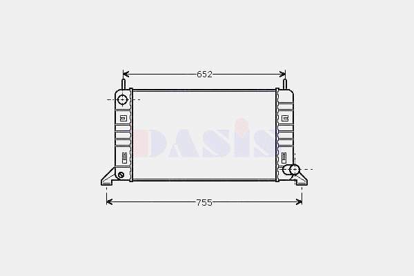 Radiador de esfriamento de motor Polcar 3204084 preço, a partir de 71,45 USD
