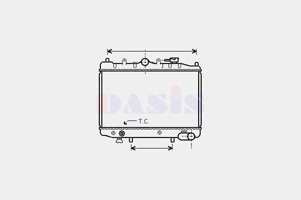 Radiador de esfriamento de motor AVA MZ2023 preço, a partir de 110,95 USD