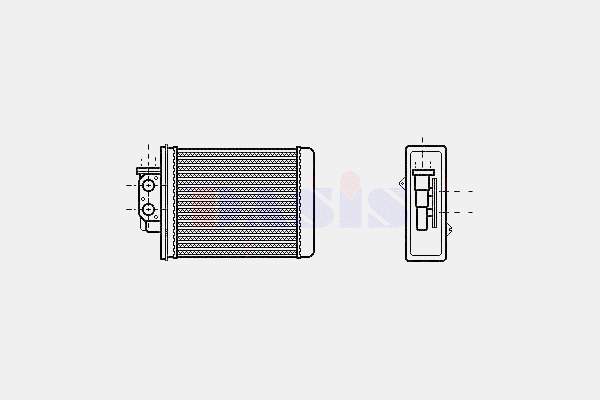 GA1676405A Mazda Radiador de forno (de aquecedor)