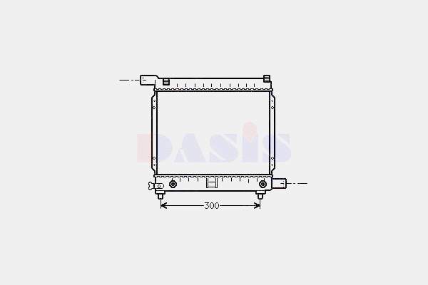 Compre 30002064 VAN Wezel Radiador de esfriamento de motor