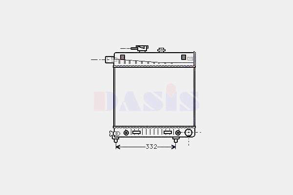 Radiador de esfriamento de motor Mercedes A2025006103 preço, a partir de 78,32 USD