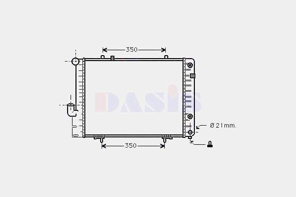 Radiador de esfriamento de motor Mercedes A2015006603 preço, a partir de 197,09 USD