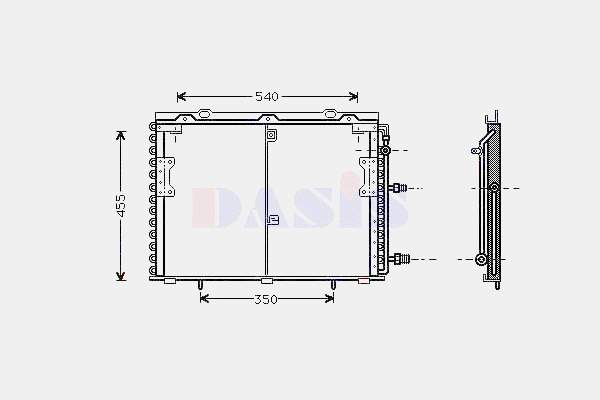 Radiador de aparelho de ar condicionado Mercedes 1408300570 preço, a partir de 93,80 USD