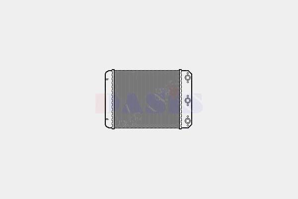 28355501 Mercedes Radiador de forno (de aquecedor)