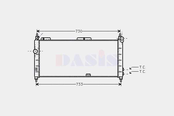 Radiador de esfriamento de motor VALEO 734271 preço, a partir de 64,14 USD