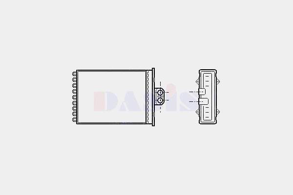 Radiador de forno (de aquecedor) VALEO 812118 preço, a partir de 32,37 USD